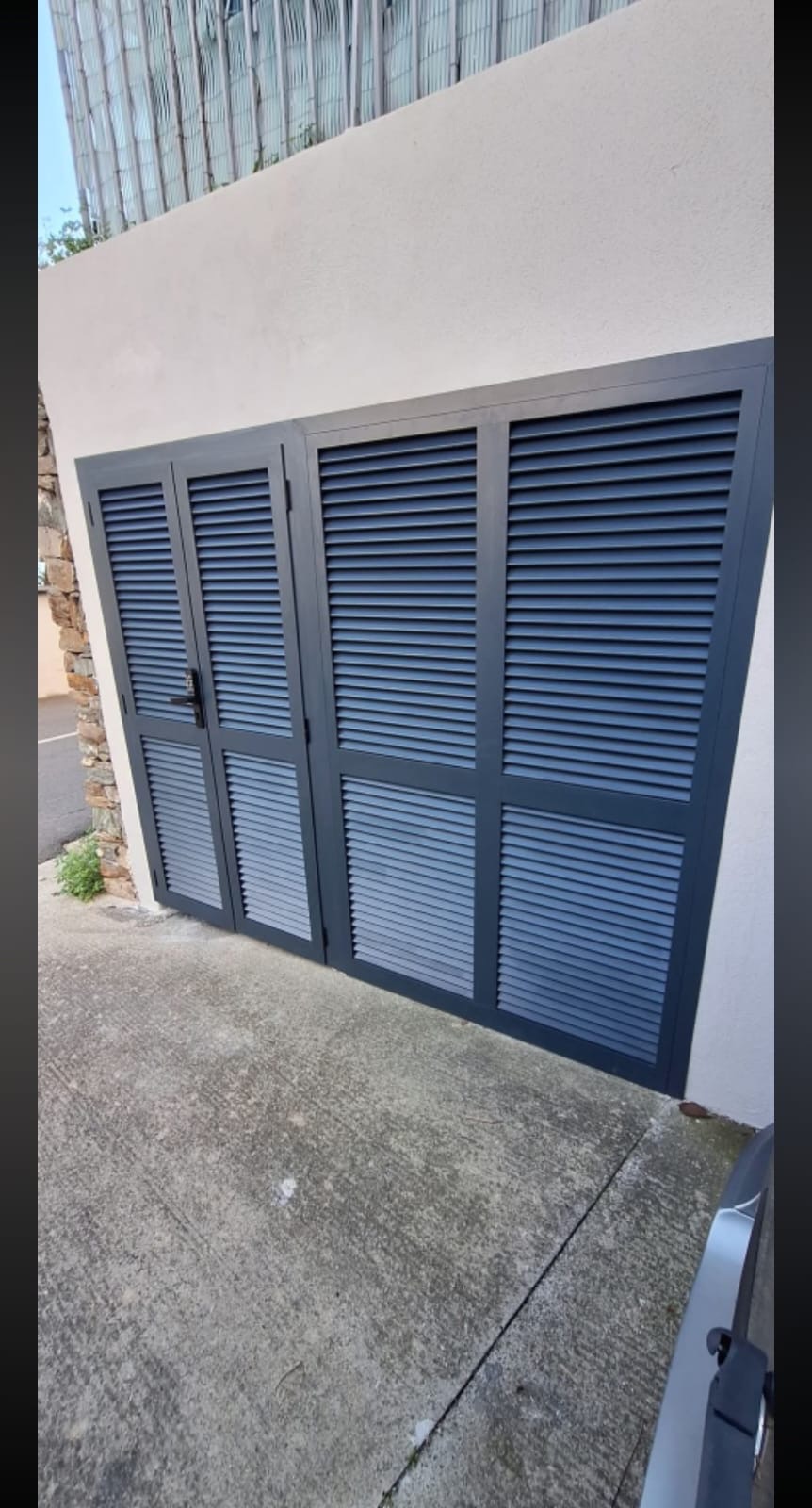 Portail à persiennes — Ajaccio